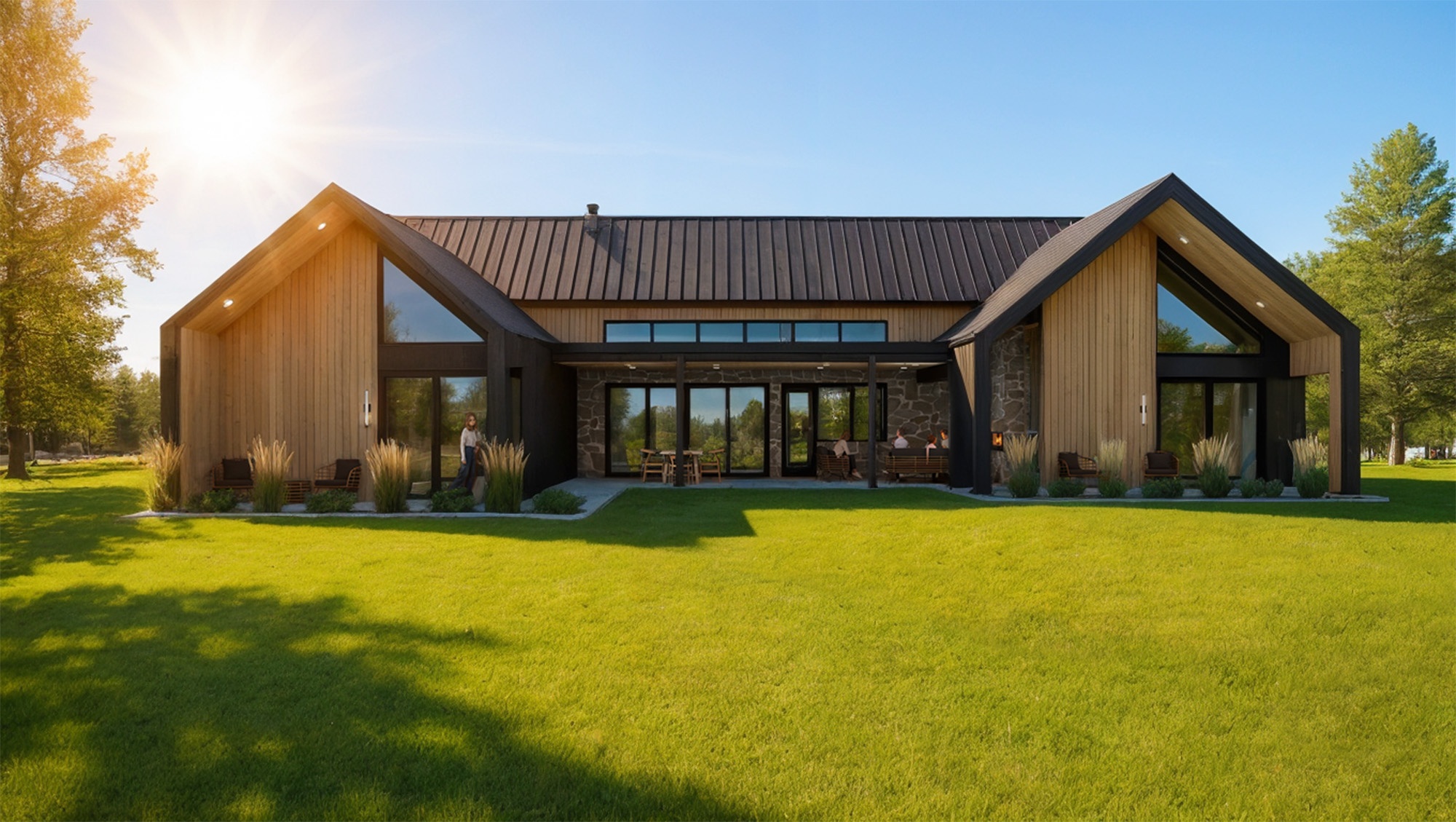 Residential architecture spec home